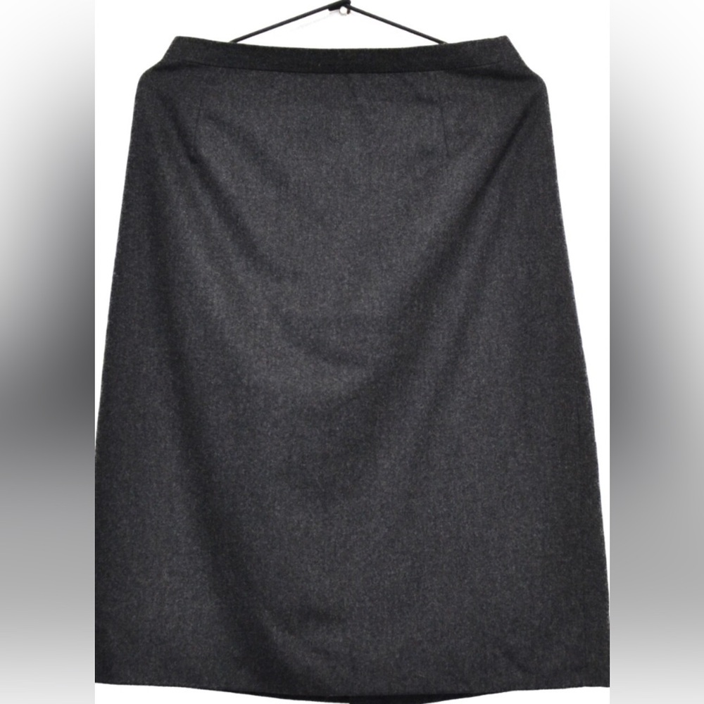 Jobis vintage Elegant Gray 100% wool Women's Skirt
